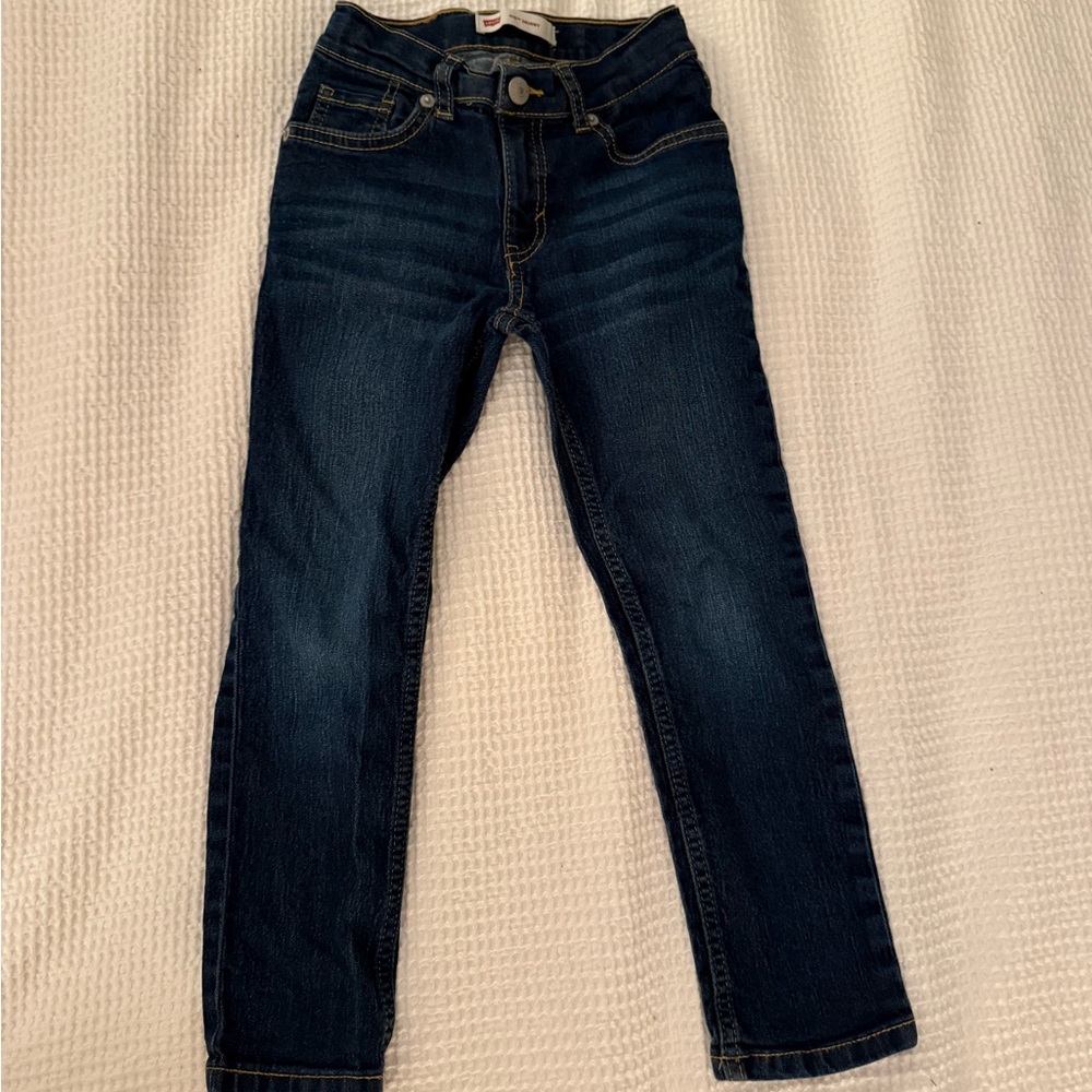 Levis 510 Skinny Blue Denim Jeans Boys 6